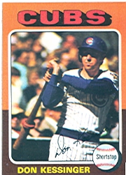 1975 Topps Mini Baseball Cards      315     Don Kessinger